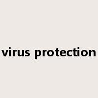 virus protection是什么意思