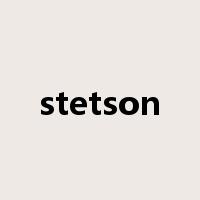 stetson是什么意思