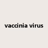 vaccinia virus是什么意思