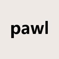 pawl是什么意思