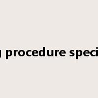 welding procedure specification是什么意思