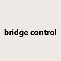 bridge control是什么意思