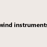 wind instruments是什么意思