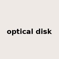 optical disk是什么意思
