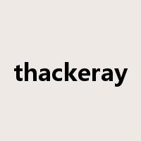 thackeray是什么意思