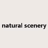 natural scenery是什么意思