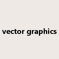 vector graphics是什么意思