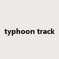 typhoon track是什么意思