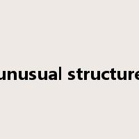 unusual structure是什么意思