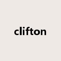 clifton是什么意思