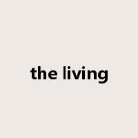 the living是什么意思