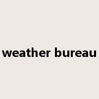 weather bureau是什么意思