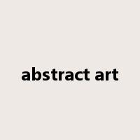 abstract art是什么意思