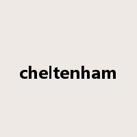 cheltenham是什么意思