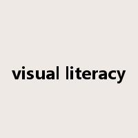 visual literacy是什么意思