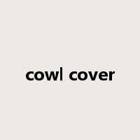 cowl cover是什么意思