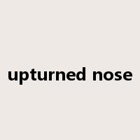 upturned nose是什么意思