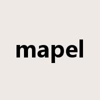 mapel是什么意思