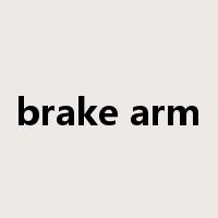 brake arm是什么意思