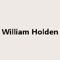 William Holden是什么意思