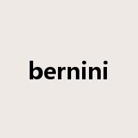 bernini是什么意思