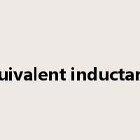 equivalent inductance是什么意思