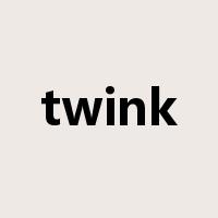 twink是什么意思