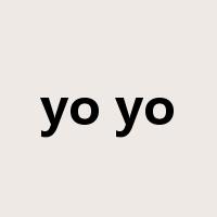 yo yo是什么意思