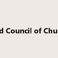 World Council of Churches是什么意思
