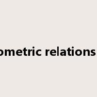 allometric relationship是什么意思