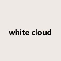 white cloud是什么意思