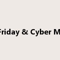 Black Friday & Cyber Monday是什么意思