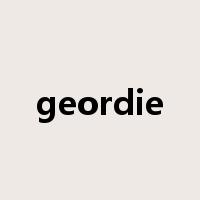 geordie是什么意思