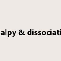 bond enthalpy & dissociation energy是什么意思
