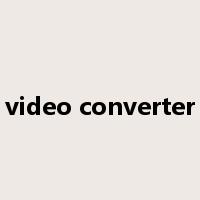 video converter是什么意思