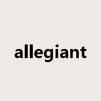 allegiant是什么意思
