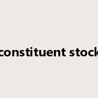 constituent stock是什么意思
