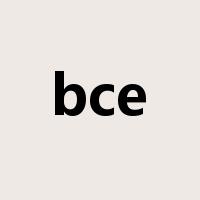 bce是什么意思