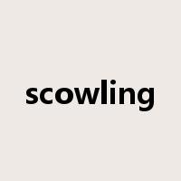 scowling是什么意思