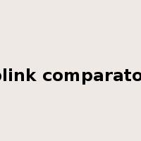blink comparator是什么意思