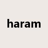 haram是什么意思