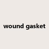 wound gasket是什么意思
