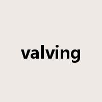 valving是什么意思