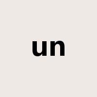 un是什么意思