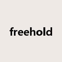 freehold是什么意思