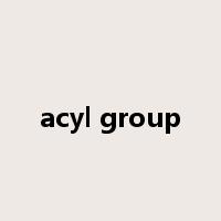 acyl group是什么意思