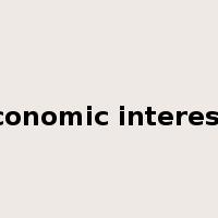 economic interests是什么意思