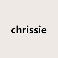 chrissie是什么意思