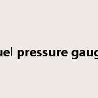 fuel pressure gauge是什么意思