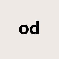 od是什么意思